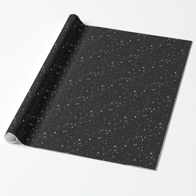 The Most Distant Galaxies - A Decade Of Hubble Wrapping Paper (Unrolled)
