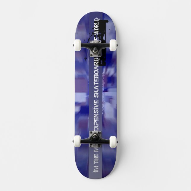 The Most Expensive Skateboard In The World (Front)