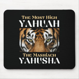 The Most High Yahuah And The Mashiach Yahusha Mouse Mat