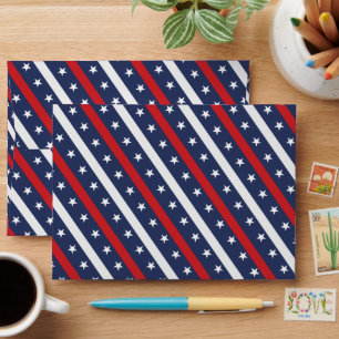 The Most Patriotic American Flag   4th Of JulyT Ba Envelope