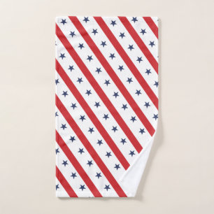 The most patriotic american White II Throw Pillow Hand Towel