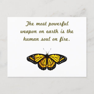 The Most Powerful Weapon Postcard