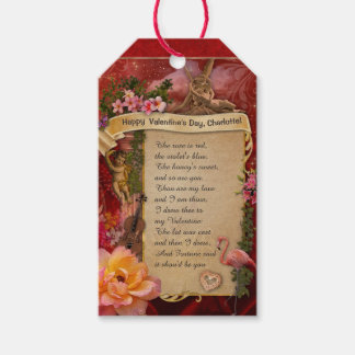 The Most Romantic Valentine (customisable) Gift Tags
