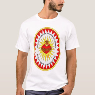 The Most Sacred Heart of Jesus Devotional Art T-Shirt