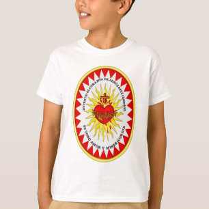 The Most Sacred Heart of Jesus Devotional Art T-Shirt