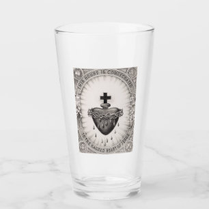 The Most Sacred Heart of Jesus Symbol of Divine Glass