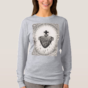 The Most Sacred Heart of Jesus Symbol of Divine T-Shirt
