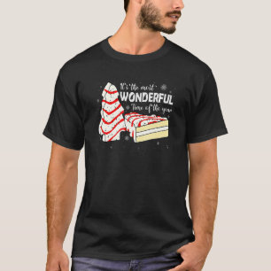The Most Wonderful Christmas Snack Cake Time Of Th T-Shirt