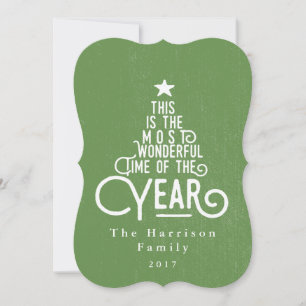 the most wonderful time of the year... holiday card