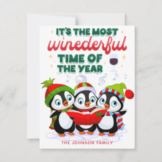 The Most Wonderful Time of the year Holiday Card