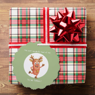 The most wonderful time of the year...to be Salami Tree Decoration Card