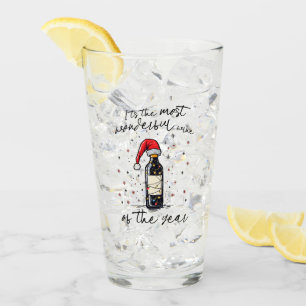 The Most Wonderful Wine Of The Year Glass