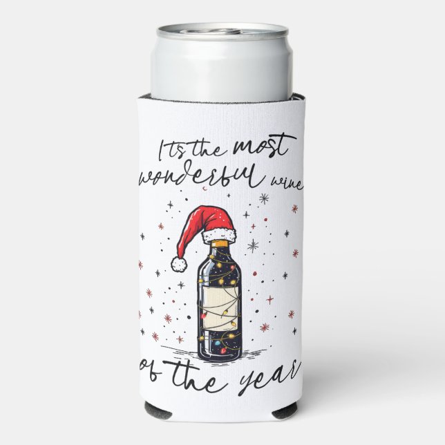 The Most Wonderful Wine Of The Year  Seltzer Can Cooler (Seltzer Back)