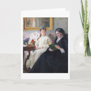 The Mother and Sister of the Artist, Berthe Moriso Card