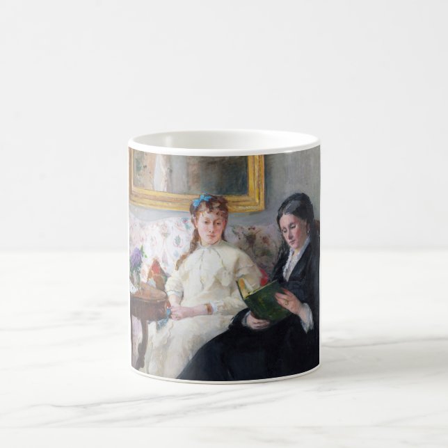 The Mother and Sister of the Artist, Berthe Moriso Coffee Mug (Center)