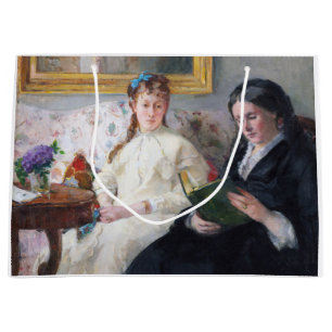 The Mother and Sister of the Artist, Berthe Moriso Large Gift Bag