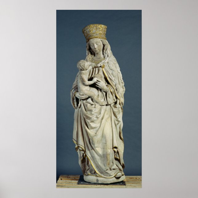 The Mother of God with the Infant Christ, 1470 Poster (Front)