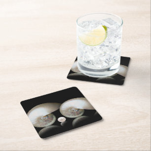 The Mother of Pearl Square Paper Coaster