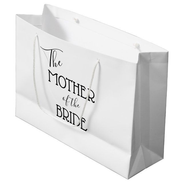 The Mother of the Bride Gift Bag (Front Angled)