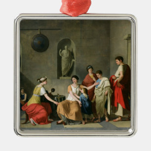 The Mother of the Gracchi, c.1780 Metal Tree Decoration