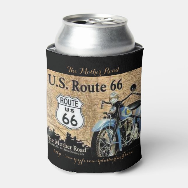 "The Mother Road" Can Cooler (Can Front)