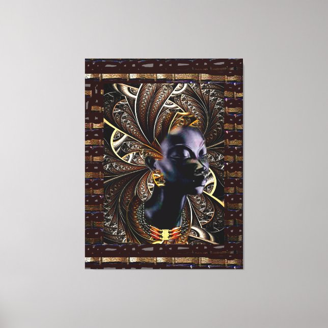 The Motherland Africa Canvas Print (Front)