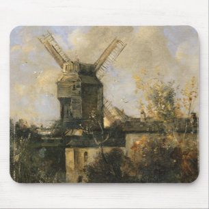 The Moulin de la Galette, Montmartre, 1861 Mouse Mat