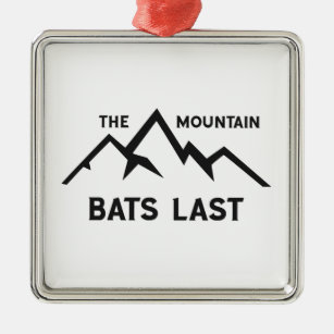 The Mountain Bats Last Metal Tree Decoration