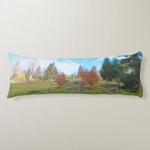 The Mountain Meadow - Wild Nature Romania Body Cushion