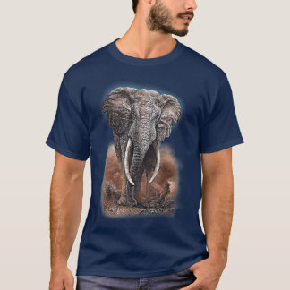 The Mountain Mens African Elephant  T-Shirt