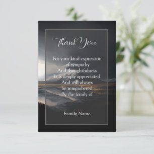 The Mountain Thank You Card