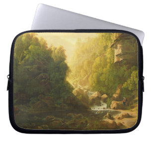 The Mountain Torrent, c.1820-30 (oil on canvas) Laptop Sleeve