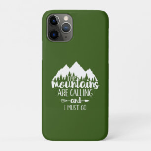The Mountains Are Calling and I Must Go Case-Mate  iPhone 11 Pro Case