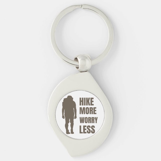The Mountains are calling and I must go Key Ring (Front)