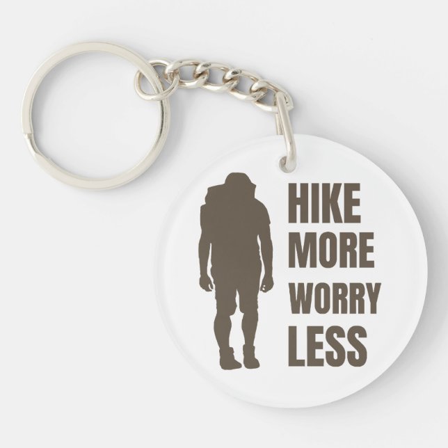 The Mountains are calling and I must go Key Ring (Front)
