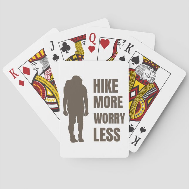 The Mountains are calling and I must go Playing Cards (Back)