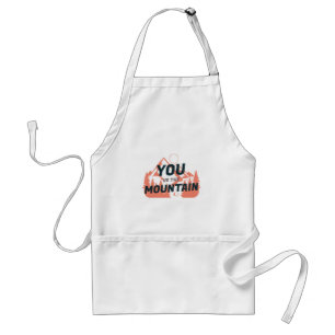 The Mountains are calling and I must go Standard Apron