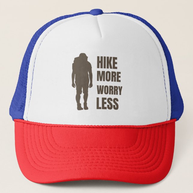 The Mountains are calling and I must go Trucker Hat (Front)