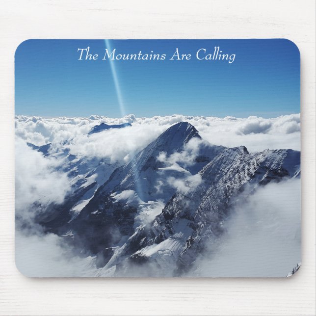 The Mountains Are Calling BY STOREMAN Mouse Mat (Front)