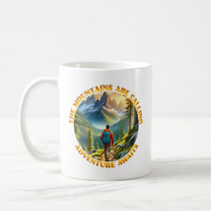 The Mountains are calling Coffee Mug