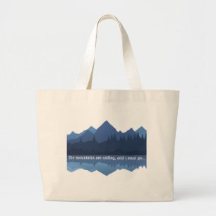 The Mountains are Calling... Shopping Tote Bag