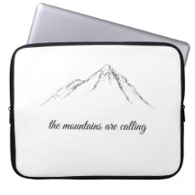 the mountains are calling square sticker T-Shirt T