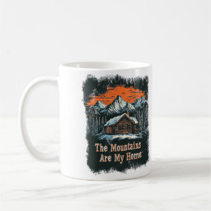 The Mountains Are My Home Coffee Mug