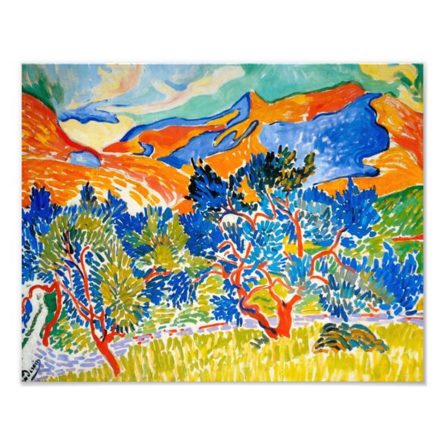 The Mountains at Collioure | Andre Derain | Photo Print (Front)