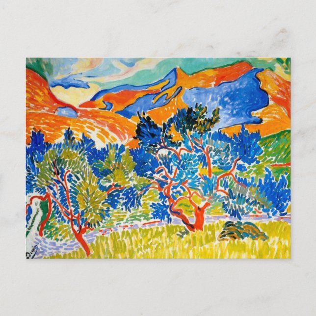 The Mountains at Collioure | Andre Derain | Postcard (Front)