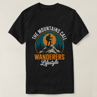 The Mountains Call Vintage Outdoor Adventure Tee