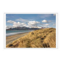 The mountains of mourne and dundrum bay Ireland