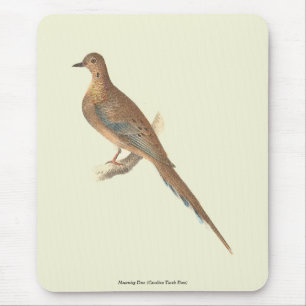 The Mourning Dove (Carolina Turtle Dove) NY Birds Mouse Mat