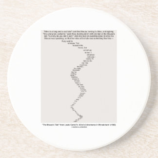 The Mouse's Tale by Lewis Carroll Wonderland Coaster