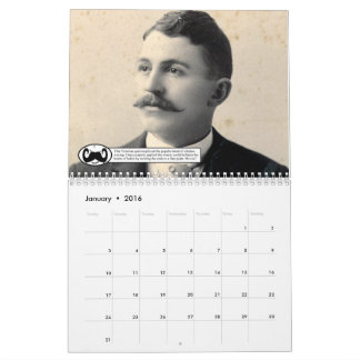 The Moustaches of Placer County Calendar